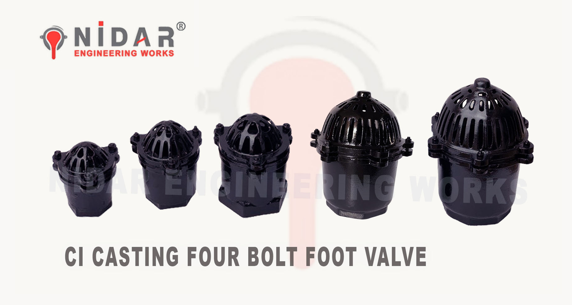 CI - Casting Foot Valve Manufactures Rajkot Gujarat- India