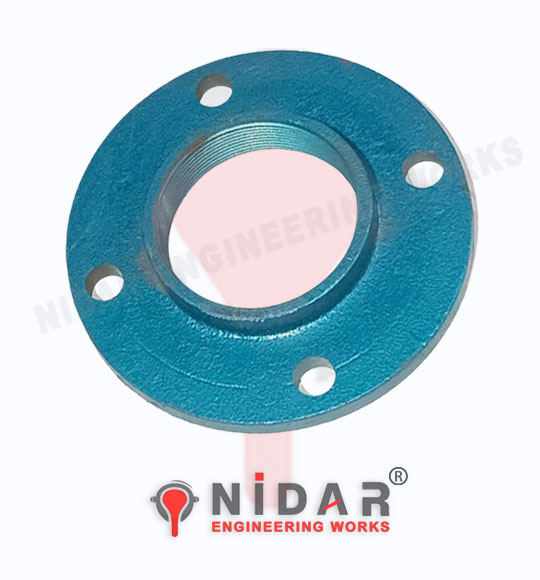 CI Raound Flange Manufacturers - Threaded Flange