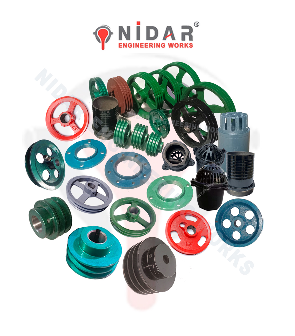 Nidar Engineering Works Agriculture Pipe Fitting Manufacturers - CF Brand Pulley Nidar Engineering Works Agriculture Pipe Fitting Manufacturers - CF Brand Pulley