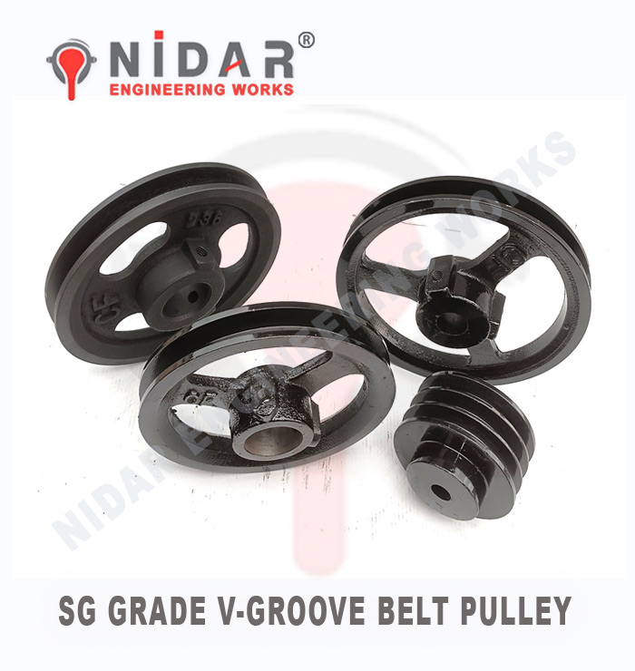 Double Groove V Belt Pulley - Two Step V Belt Pulley