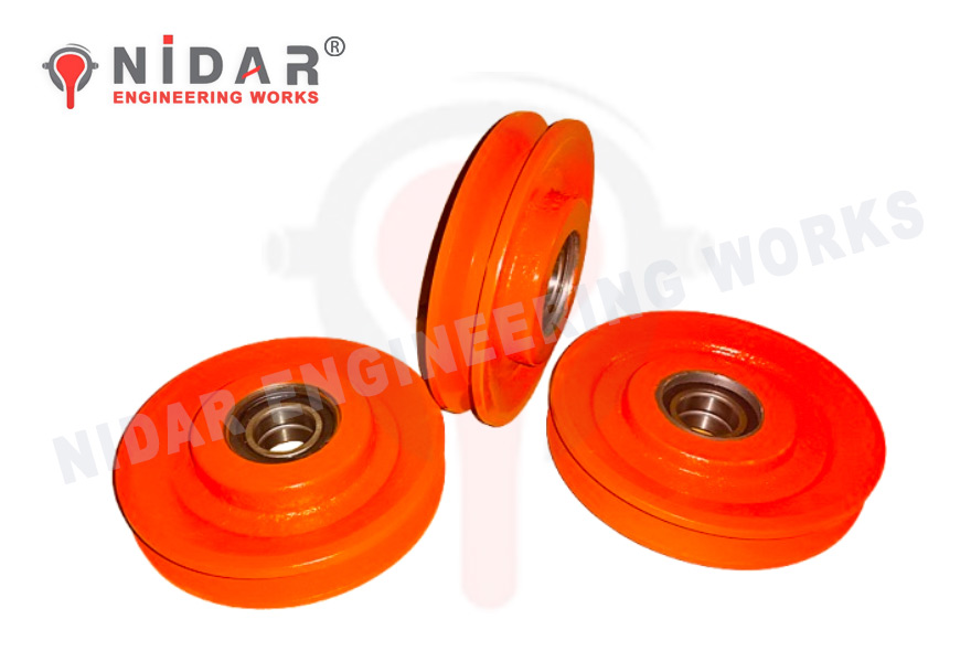 Ceramic V Belt Bearing Pulley  Manufacturers - Suppliers - Exporters