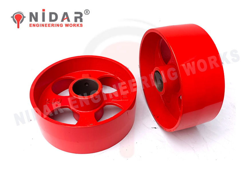 Ceramic Tiles Flat Belt Pulley Manufacturers - Suppliers - Exporters CF Brand