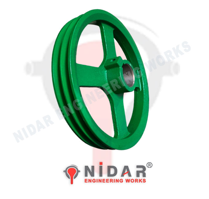 12 inch Engine Double V Belt Pulley Manufacturers - Suppliers - Exporter