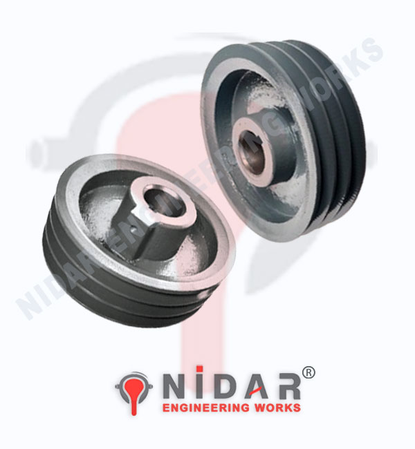 Three Step V Belt Pulley Manufacturers - Suppliers Rajkot