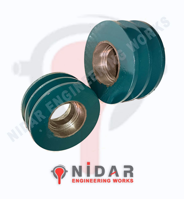 CI Double Groove V Belt Pulley Manufacturers - Supplier - Exporters