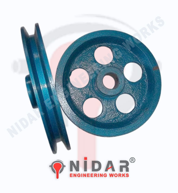 A 11 V Belt Pulley Manufacturer Rajkot - CI Wheel Pulley - Step Wheel Pulley - Groove Wheel Pulley  Manufacturer