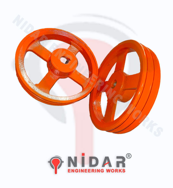 Casting Wheel Pulley Manufacturer - CI Ceramic Wheel Pulley - Ceramic Glazing Wheel Pulley - Groove Wheel Pulley Manufacturer - Suppliers - Exporters