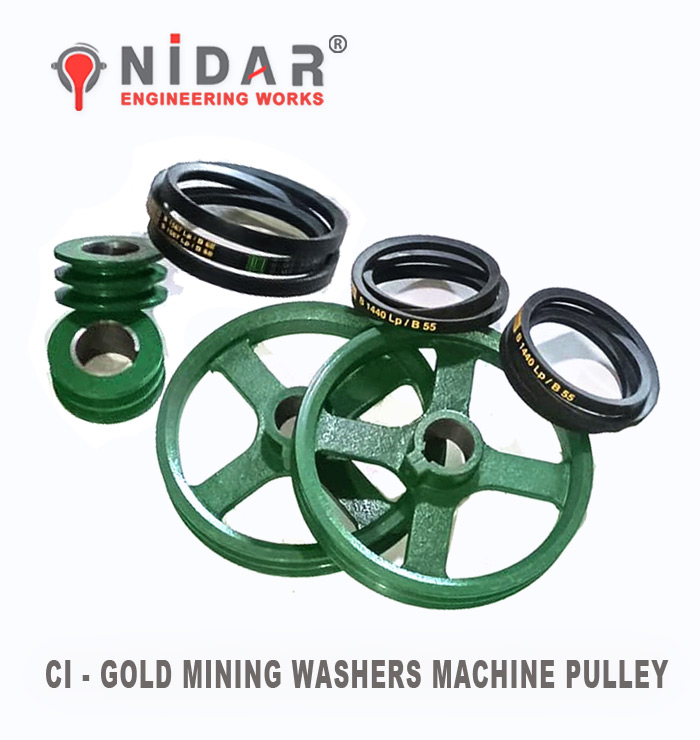 Gold Mining Washers Machine WheelPulley Manufacturers - Suppliers Rajkot
