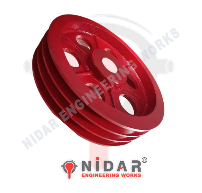 10inchx38mm V Belt Pulley for Rice Mill Pulley Manufacturers