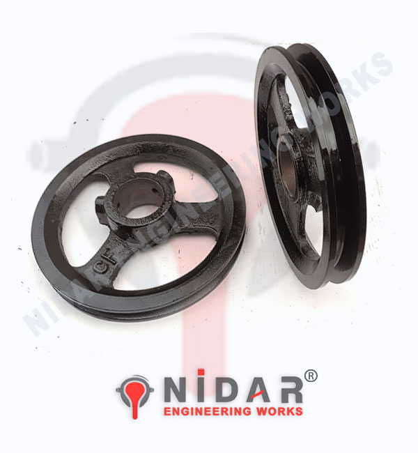 9inch x 1C  - SG V Belt Sigle Step Pulley  Manufacturers - Suppliers Rajkot